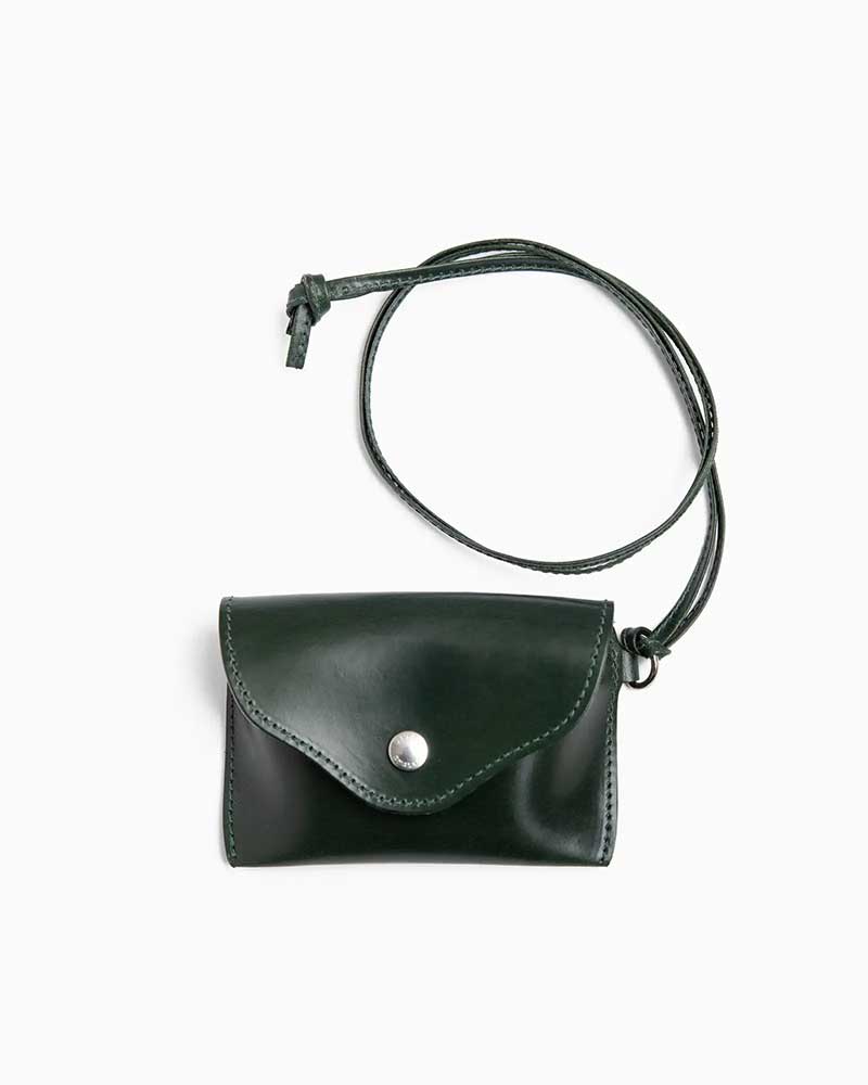 べオーマレザーカンパニー【BEORMA LEATHER COMPANY】 型番：S0266 AirPods CASE（グリーン)　AirPods用ケース　AccessoryCase　小物入れ　ブライドルレザー　牛革　男女兼用