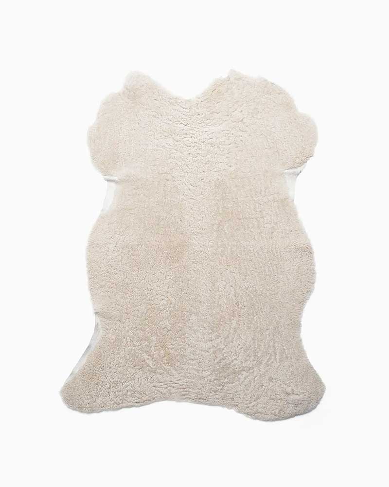 オーウェンバリー【Owen Barry 】 SINGLE SWEDISH SHEEPSKIN RUG (スウィーディッシュムーンライト)　シングルリュクスシープスキンラグ　カーペット　ラグ　シープスキン　ムートン　インテリア