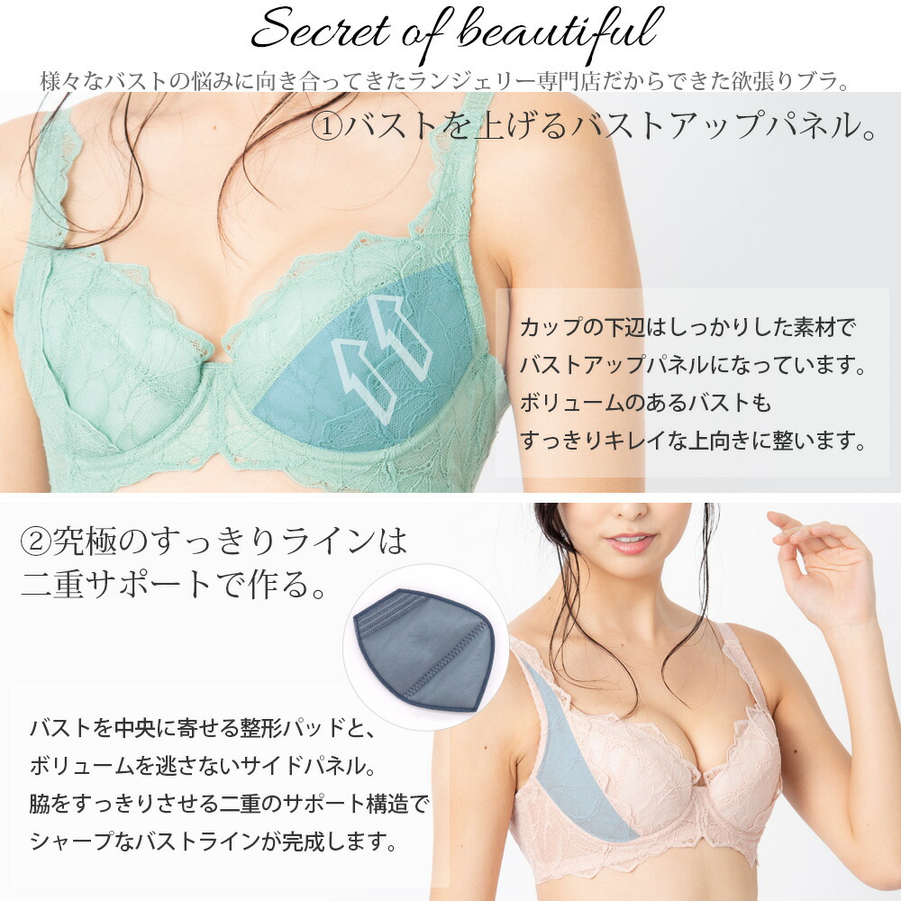 楽天市場 Elize らくらく補正 エリーゼ ブラジャー フラン レディース 下着 ブラジャー 単品 ブラ ブラジャー 大きいサイズ グラマー サイズ アンダー80 フラン デ ランジェリー楽天市場店