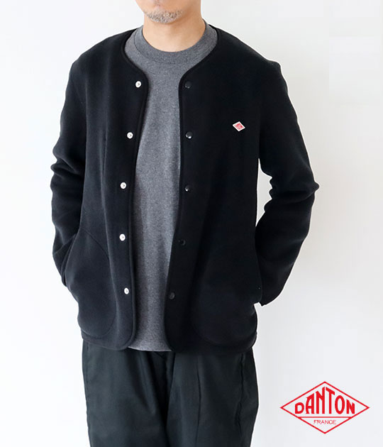 ジャケット・アウター DANTON COLLARLESS JACKET DANTON/ダントン】INSULATION COLLARLESS JACKET 25SS（5-0619-1