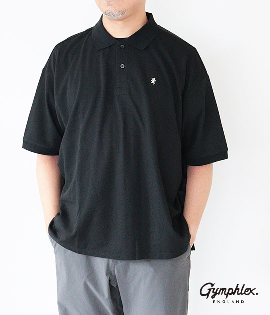 [Gymphlex]体育館フレックス PIQUE 半袖スポーツシャツ GY-C0443 KKA