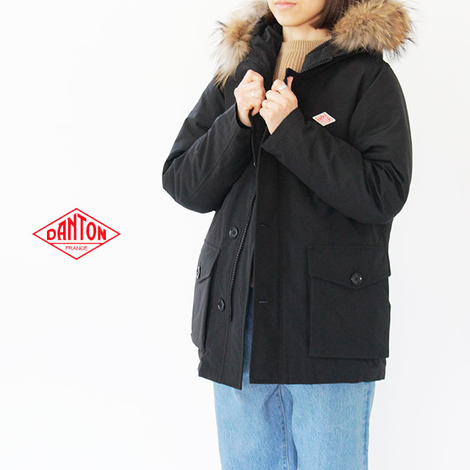 スーパーセール大好評 Jd 8532 aw Lasレディースファッション Danton ダントン ファー付きダウンジャケット レディース Danton ダントン ネコポス不可 ファー付きダウンジャケット レディース 送料無料 Sale Off Las Franc Bonn