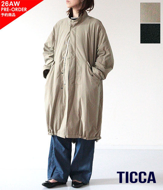 [TICCA]ティッカ パデットモッズコート TBFA-071