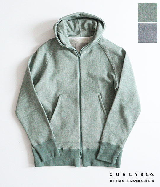 [CURLY]カーリー ORCOTT  FRENCH TERRY ZIP-UP PARKA 261-330122【返品・取り替えっこ不可】