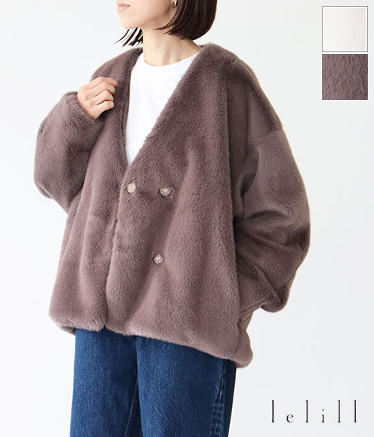 楽天市場】【SALE】【20%OFF】[lelill]レリル COZYファージャケット 