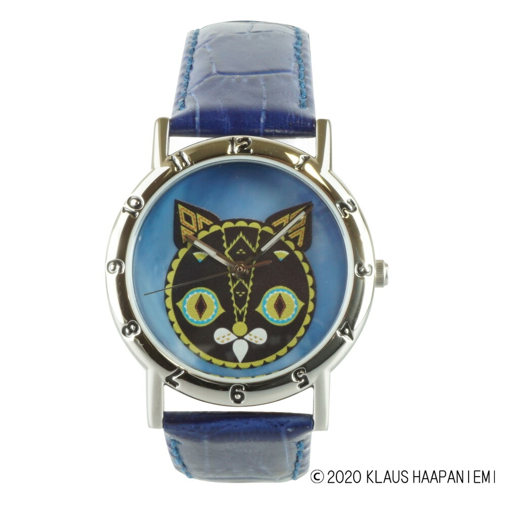 ピエールラニエ レディース ｘクラウス ハーパニエミ 腕時計 ネコ ブランド レディース メンズ 男女兼用 男女兼用 スクエア 限定 本革ベルト コラボ 猫 ねこ フランス 選べるベルト40色 防水p473b659 ピッパ P473b669 プッテ 誕生日 プレゼント ギフト 記念日 送料