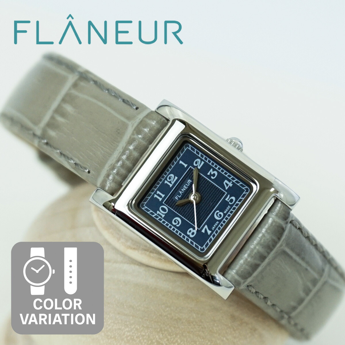 楽天市場】【正方形 革ベルト 14色】 送料無料 19mm 女性 レディース