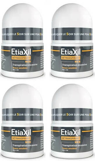 【定め事品】成人男性用 エティアキシル オム Etiaxil 4個書き割り パースピレックス フランス共和国版 デトランスピラン 感じやすい肌  デオドラント 剪断応力無償性 折りかがみ メンズ 男 成人男性におい ニオイ 防臭 汗 汗打ちきり 汗打つ手 脇汗 汗じみ その人の特徴 フランス共和国直送  貨物輸送無料