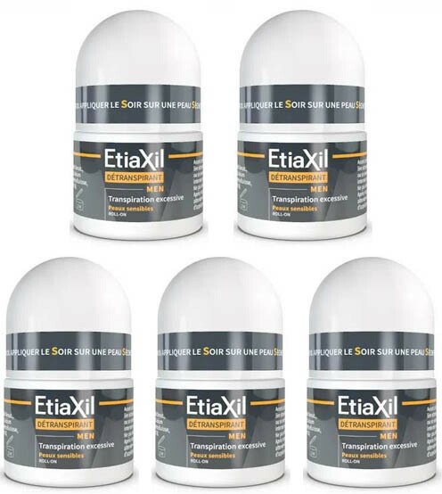 【定め事品】成人男性用 エティアキシル オム Etiaxil 5個書き割り パースピレックス フランス共和国版 デオドラント 剪断応力無償性 折りかがみ メンズ 男 成人男性 悪臭い 馨香 ニオイ 汗 汗打ちきり 脇汗 汗じみ 加齢臭 フランス共和国直送  貨物輸送無料 フランス共和国貨物輸送無料