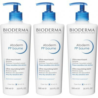 【正規品】ビオデルマ BIODERMA アトデルム PP クリーム D ボディクリーム 500ml 3本セット 敏感肌 乾燥肌 海外通販 送料無料 福袋
