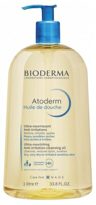 【置き目品】ビオデルマ BIODERMA アトデルム シャワー油絵の具 かわき切る肌 感じやすい肌 1000ml 外国で通信販売 貨物輸送無料 美容・コスメ・香水-ボディオイル-ボディケア