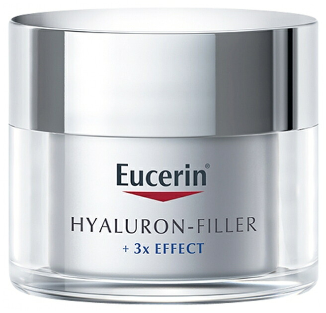【正規品】ユーセリン ヒアルロンフィラー+ 3X デイクリーム SPF30 50mL オールスキン 海外通販 送料無料 EUCERIN HYALURON FILLER +3x EFFECT SOIN DE JOUR TOUES DES TYPES DE PEAUX SPF30 50mL
