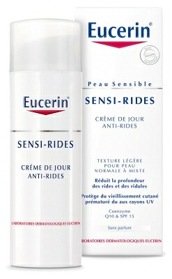 【正規品】ユーセリン EUCERIN センシリッド アンチリンクル デイクリーム ノーマル肌 混合肌 50ml アンチリンクル エイジングケア 海外通販 送料無料