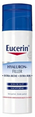 【正規品】ユーセリン EUCERIN ヒアルロンフィラー エクストラリッチナイトクリーム 50ml エイジングケア オールスキン ヒアルロン酸 潤いクリーム 海外通販 送料無料 7,125円