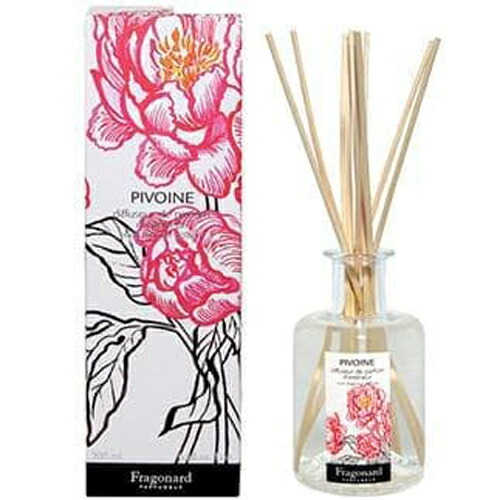 【正規品】フラゴナール FRAGONARD お部屋の香水 ディフューザー 牡丹 200ml DIFFUSEUR PIVOINE 200ml 海外通販 送料無料