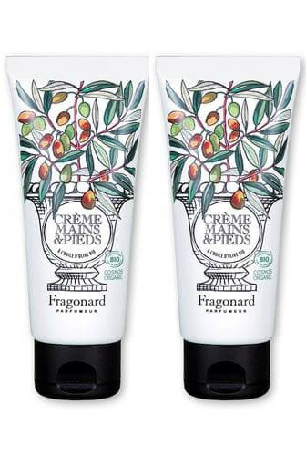 【正規品】フラゴナール ハンド＆フットクリーム 100ml 2本セット ハンドケア フットケア 乾燥対策 保湿 潤い うるおい お出かけ デート ごほうび 癒し 友だち シェア プレゼント プチプレゼント ギフト プチギフト 誕生日 バースデー お礼 フランス 海外通販 送料無料