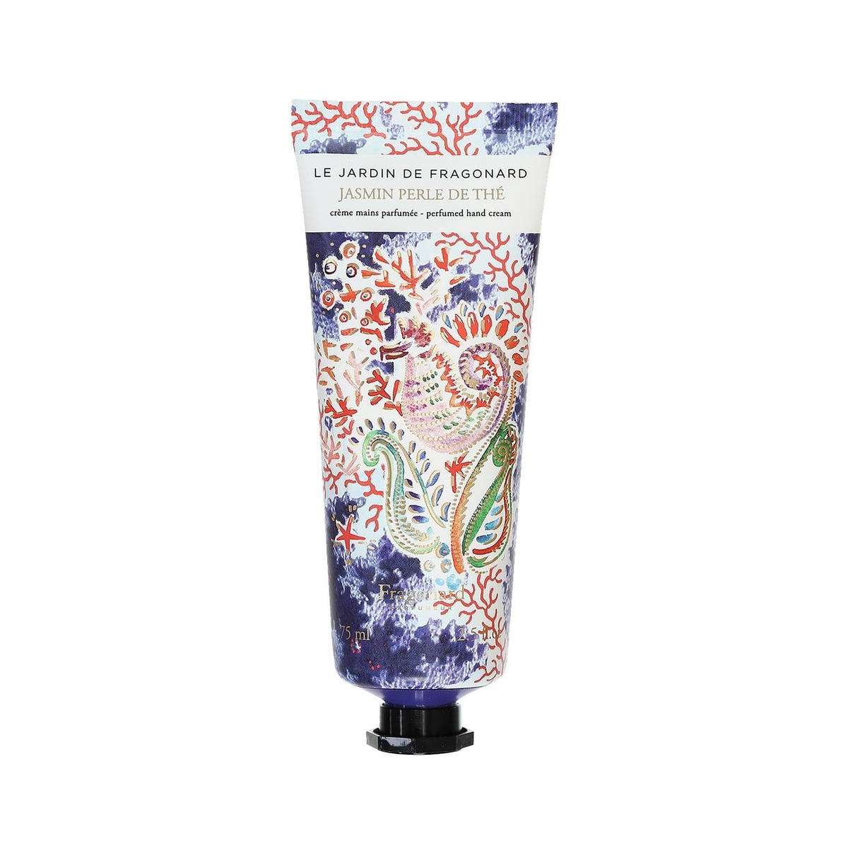 【正規品】フラゴナール ハンドクリーム ジャスミン 75mL ハンドケア ネイルケア 乾燥対策 保湿 潤い うるおい お出かけ デート ごほうび 癒し 友だち プレゼント プチプレゼント ギフト プチギフト 誕生日 バースデー お礼 フランス 海外通販 送料無料