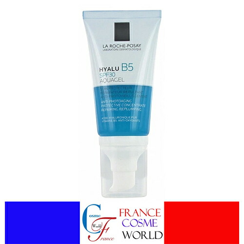 ラロッシュポゼ ヒアル B5 アクアジェル SPF30 50mL 敏感肌 年齢肌 トラブル肌 肌トラブル 乾燥 肌荒れ 日焼け止め エイジングケア 潤い 保湿 保水 肌バリア 修復 保護 無香料 ヒアルロン酸 ビタミンB5 送料無料 LA ROCHE POSAY HYALU B5 AQUA GEL SPF30 50mL