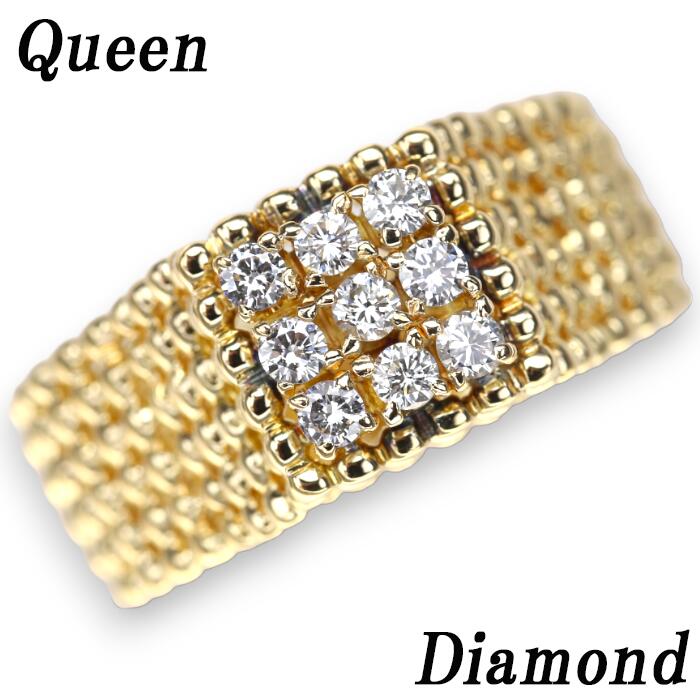 【楽天市場】3/4~3/11 楽天スーパーSALE【ポイント2倍】クイーン 750 リング ダイヤモンド 16号 平和堂 ダイヤ【中古