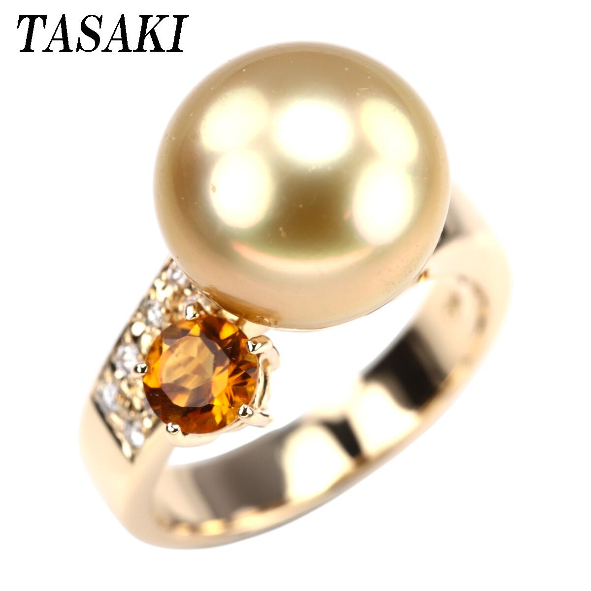 楽天市場】【ジュエリー】TASAKI 田崎真珠 ダイヤ シェル リング
