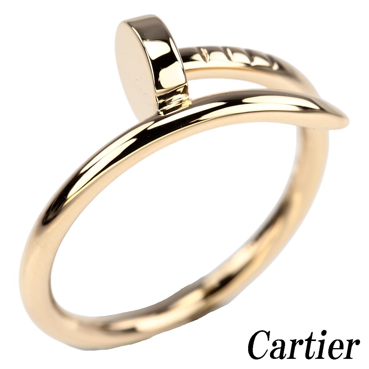 楽天市場】カルティエ ジュスト アン クル スモールモデル #48 リング