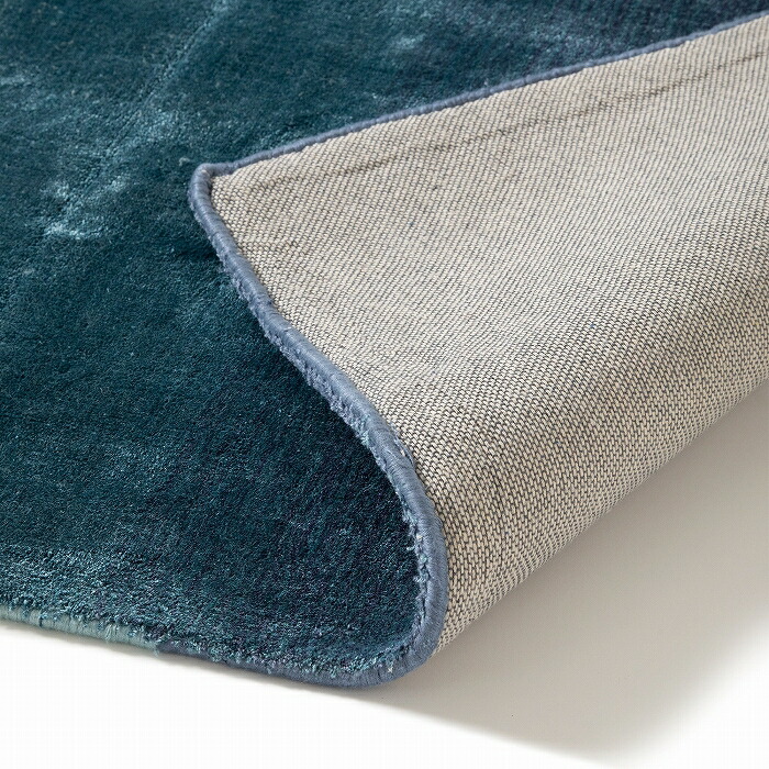 Francfranc フランフラン エリージャ ラグ ブルー ラグl エリージャ ラグ ラグ L ブルー 2600 1700 送料込価格 公式 Francfrancフランフラン