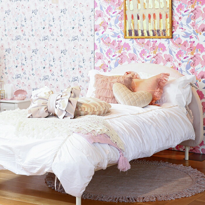 楽天市場 ミニュイ ベッド シングル ピンク 送料込価格 公式 Francfrancフランフラン