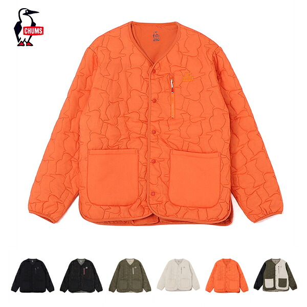 20%OFFクーポン対象 / チャムス CHUMS / Booby Stitch Padded Cardigan ブービーステッチパテッドカーディガン / CH04-1469 / ジャケット / アウター / アウトドア / 2025秋冬 新作