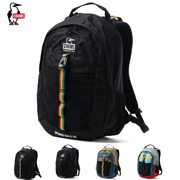 チャムス CHUMS / Spring Dale 20 スプリングデール20 / CH60-4099 / デイパック / リュック / 耐久性 / タウンユース / アウトドア / ユニセックス / 2026春夏