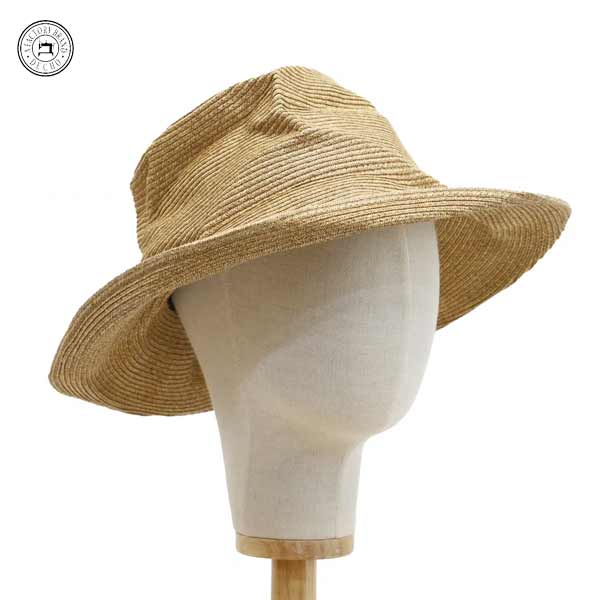 20%OFF / デコー / DECHO / WASHI BRAID CRASH HAT 和紙ブレイドクラッシュハット / 4-7SD25 / 和紙 ハット 帽子 / ユニセックス / 日本製 / 2025春夏｜Francis Bean【フランシスビーン】