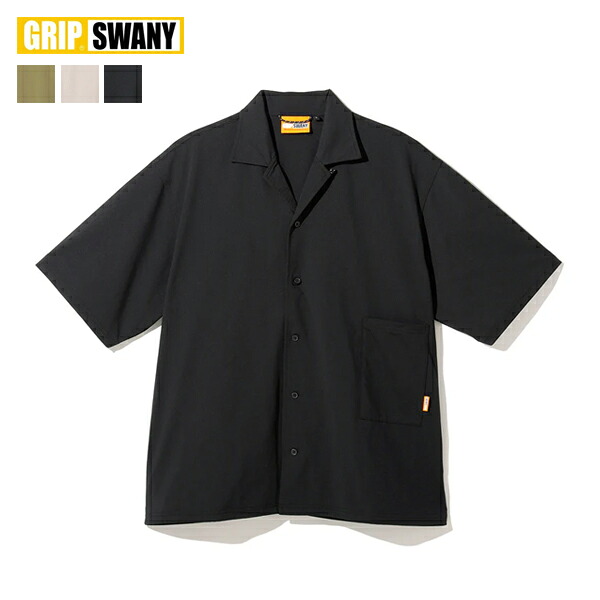10%OFFクーポン対象 / グリップスワニー GRIP SWANY / GS AIRFLOW SHIRTS 2.0 / GSMCT-135 / シャツ / 半袖 / スマホポケット / 多機能ポケット / 速乾性 / 通気性 / ジャージー素材 / デイリーユース アウトドア / メンズ / 2026春夏｜Francis Bean【フランシスビーン】