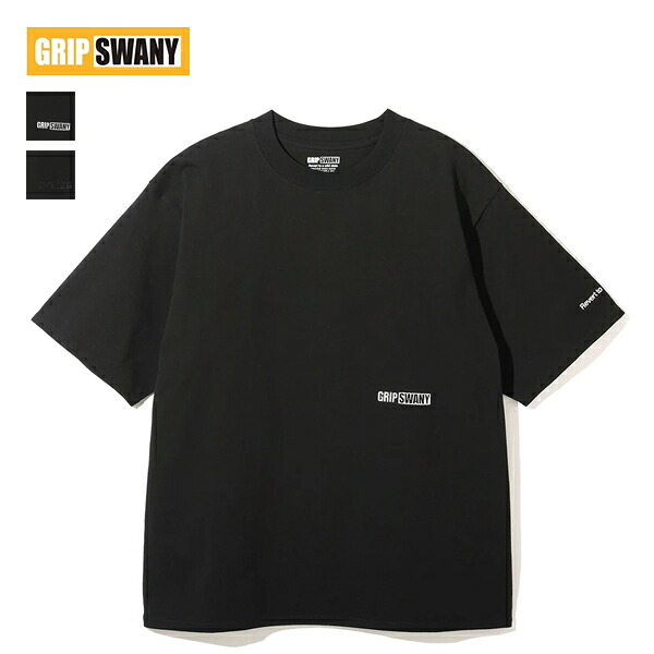グリップスワニー GRIP SWANY / WIDE BOX LOGO TEE / GSMCT-201 / ワイドシルエット / 9oz / Tシャツ / ユニセックス / 2026春夏 / ネコポス配送