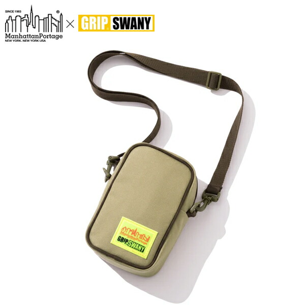 20%OFF引き換え証客体 / グリップスワニー GRIP SWANY / Cobble Hill Bag (MD) For GRIP SWANY / MP1436REFGRSW / Manhattan Portage / マンハッタンポーテージ 共同研究 / ミニ肩肉 ショルダーバッグ 軽さ デイリー若い者 アウトドア 旅する ユニ一発やる / 2026春夏