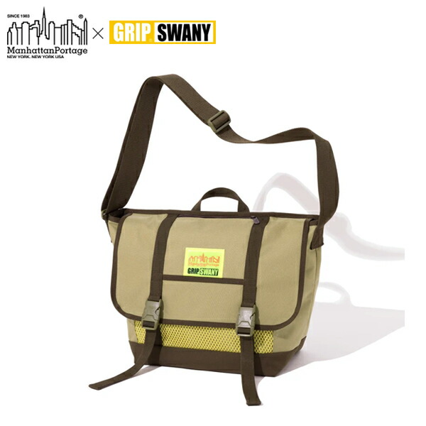 20%OFFクーポン券客体 / グリップスワニー GRIP SWANY / Ny Messenger Bag  For GRIP SWANY / MP1606REFGRSW / Manhattan Portage / マンハッタンポーテージ 二人三脚 / 飛脚屋御徒面子 ショルダーバッグ A4相応う 2WAY デイリー若い者 アウトドア ユニ一発やる / 2026春夏