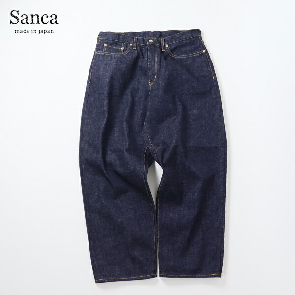 サンカ Sanca INDIGO | テパードデニムパンツ size 3 楽天市場】10%OFFクーポン対象 / サンカ Sanca | 15.5OZ DENIM
