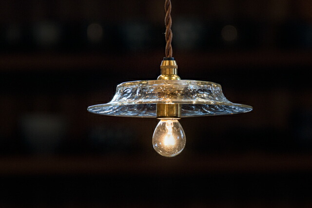 楽天市場】安土草多 吹きガラス ペンダントライト E17 平球