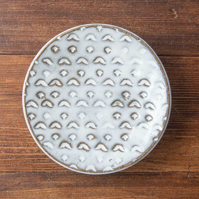 楽天市場】【小代瑞穂窯 福田るいさんの器】尺皿 青小代 : おまめ