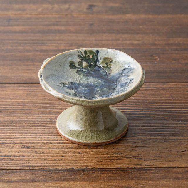 楽天市場】【小代瑞穂窯 福田るいさんの器】尺皿 青小代 : おまめ