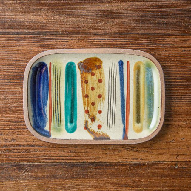 9. 高畑伸也 一翠窯 角皿小 03 