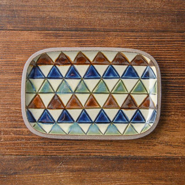 楽天市場】水野幸一 みずのこういち 銅彩釉 八角皿（小）：陶房一窯