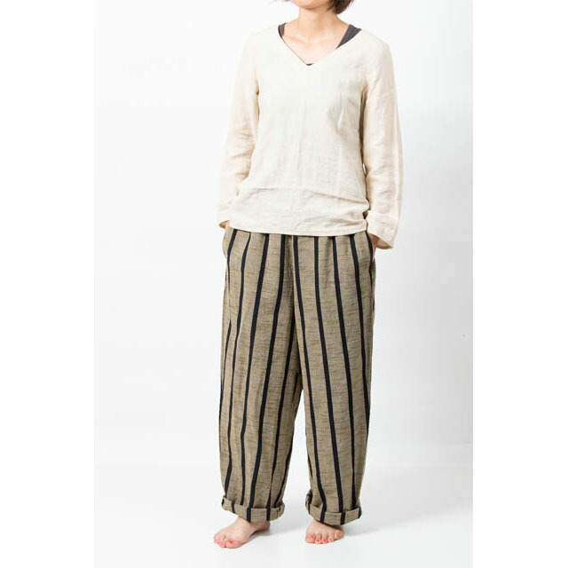 楽天市場】【再入荷】YAMMA ヤンマ産業 会津木綿 ふわっとパンツ