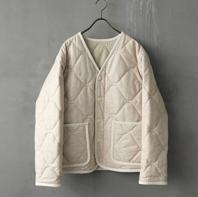 【新春特別価】MANON マノン WOOL QUILT CARDIGAN JKT キルティング ジャケット コート 軽量 保温性 即日発送