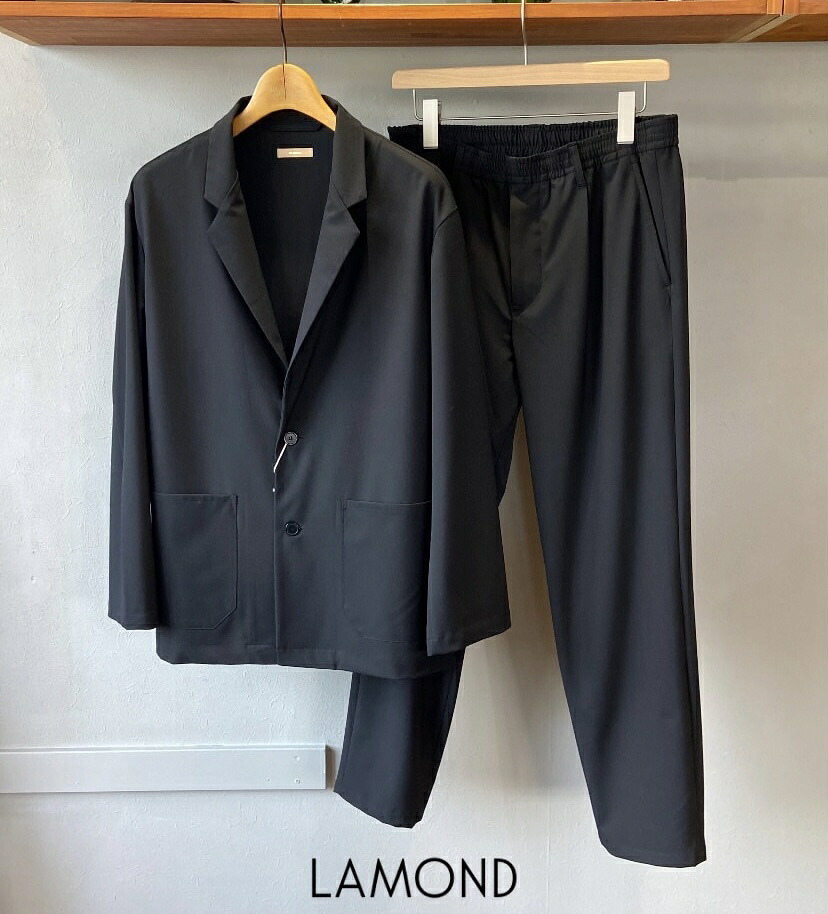 【特別クーポン!!】LAMOND(ラモンド)Tailored Jacket テーラード ジャケット パンツ ラモンド セットアップにも 【LM-O-100-PR】 【LM-P-126-PR】 ラモンド シンプル カジュアル ジャケット|FRANK SHOP(フランクショップ)