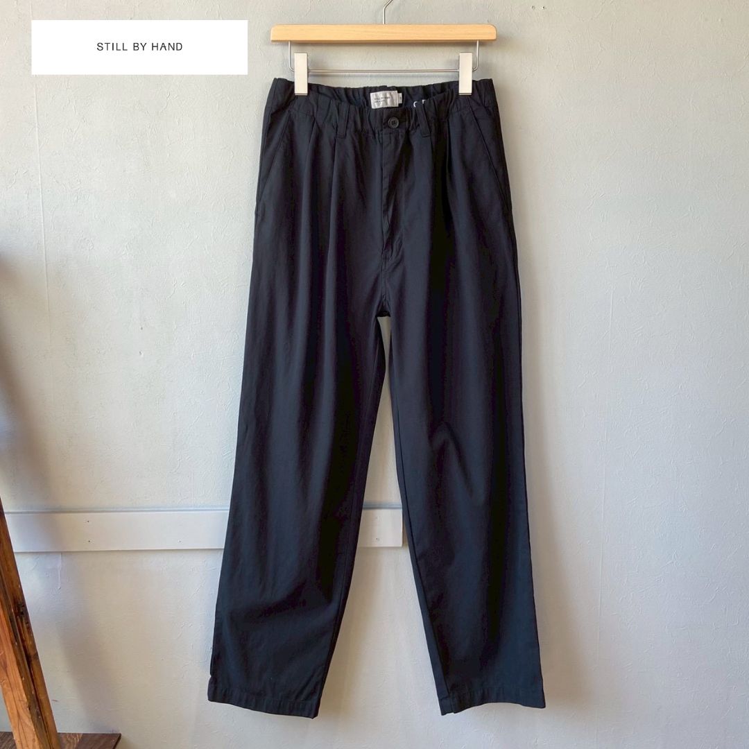 【ポイント10倍!!】STILL BY HAND スティルバイハンド パンツ/ PT01261セットアップにも stillbyhand サマーパンツ 清涼感|FRANK SHOP(フランクショップ)