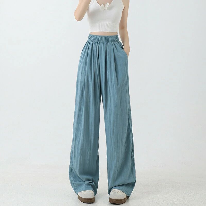レディース 夏 薄手 冷感 ワイドパンツ ストレートパンツ 山本スタイル ゆったり｜フラウ　店 7,380円