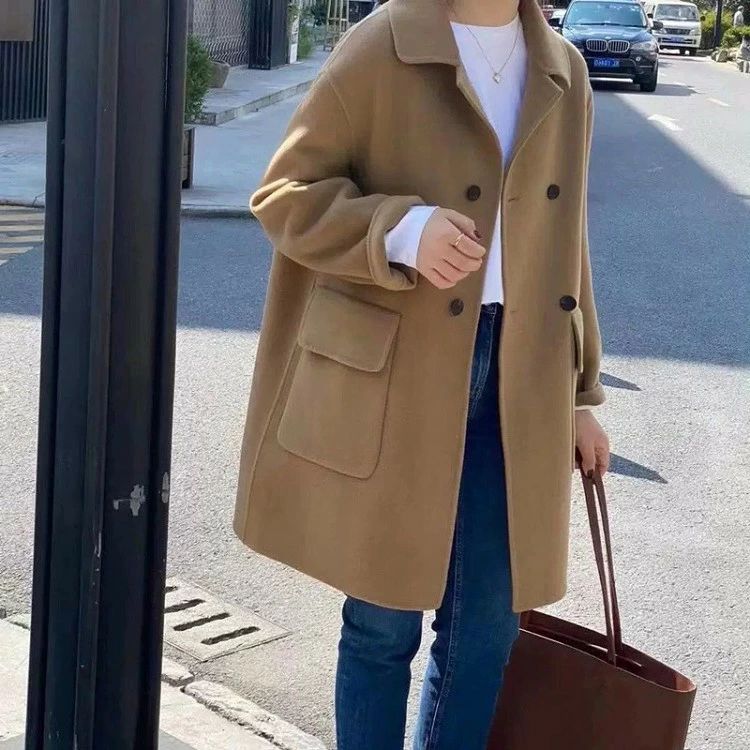 トップス 保温 黒防寒服 春 冬 秋 Aライン 大きいサイズ レディース チェスターコート トレンチコート ジャケットロングコート
