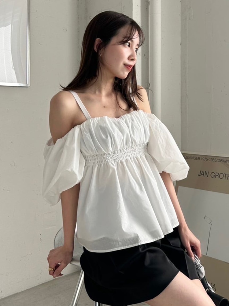 FRAY I.D - 新品❁FRAY I.D フレイアイディー フリルスリーブBL FRAY I.D フレイアイディー フリルスリーブコンビドレス