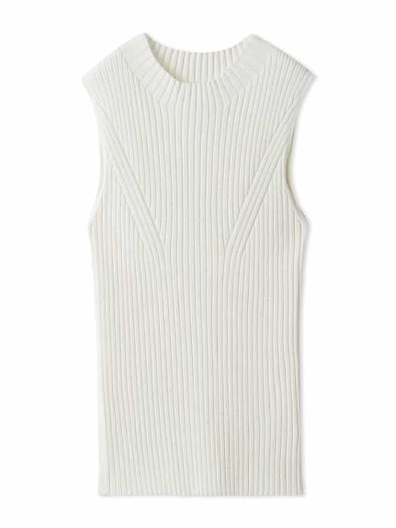 楽天市場】オフショルドレープノースリニット FRAY I.D フレイ