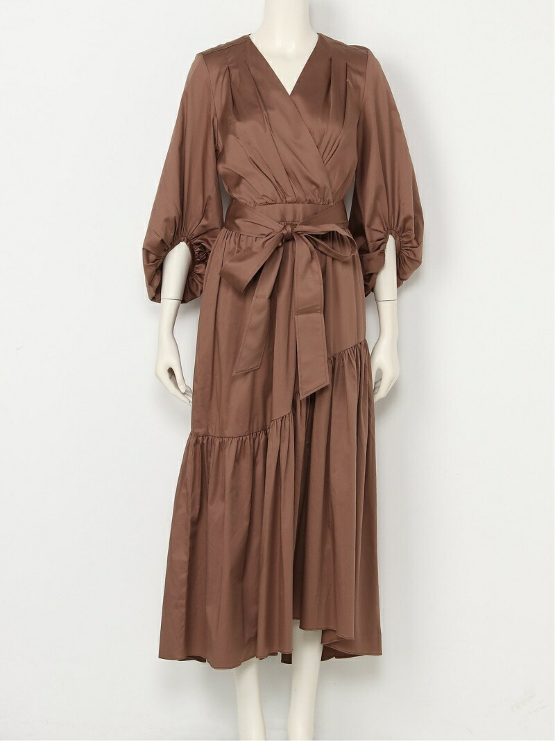 楽天市場 Sale 45 Off カシュクールコットンop Fray I D フレイ アイディー ワンピース ワンピースその他 ブルー ブラウン Rba E 送料無料 Rakuten Fashion Fray I D フレイアイディー