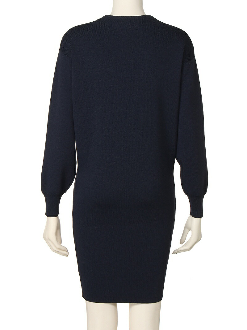 楽天市場 Rakuten Fashion Sale 40 Off Vネックワンピース Fray I D フレイ アイディー ワンピース 長袖ワンピース ネイビー ホワイト Rba E 送料無料 Fray I D フレイアイディー